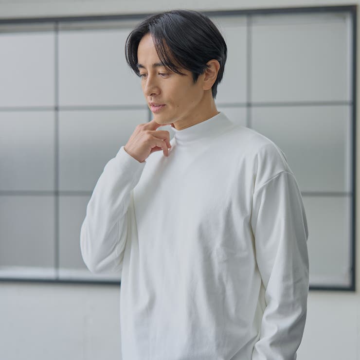 ソフトタッチモチモチロングスリーブＴシャツ | coen【men】 | 詳細画像9 