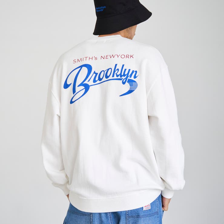 WHITE | SMITH’S（スミス）別注バックプリントスウェット | coen【men】