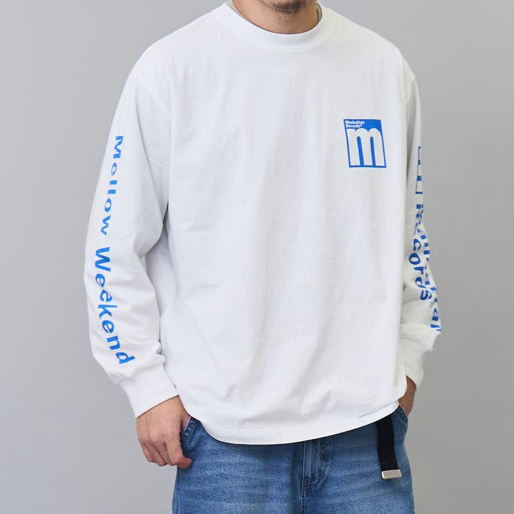 WHITE | Manhattan Records別注ロングスリーブTシャツ | coen【men】