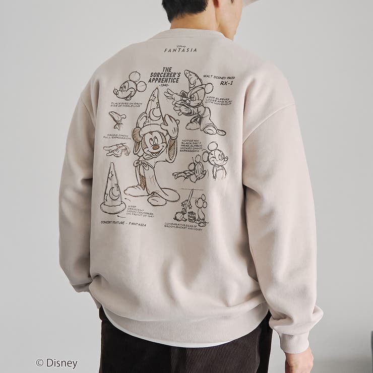 『FANTASIA（ファンタジア）』ヴィンテージライクスウェット | coen【men】 | 詳細画像8 