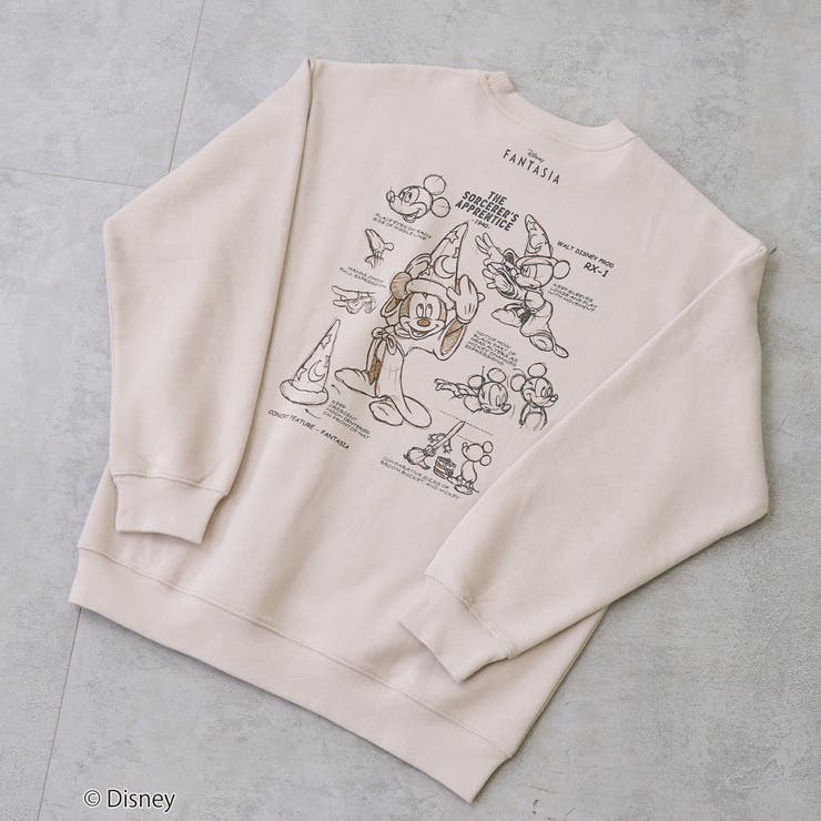 NATURAL | 『FANTASIA（ファンタジア）』ヴィンテージライクスウェット | coen【men】