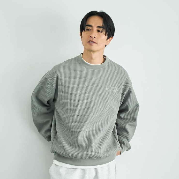 SOLOTEX(R)ヘビーワッフルクルーネック | coen【men】 | 詳細画像12 