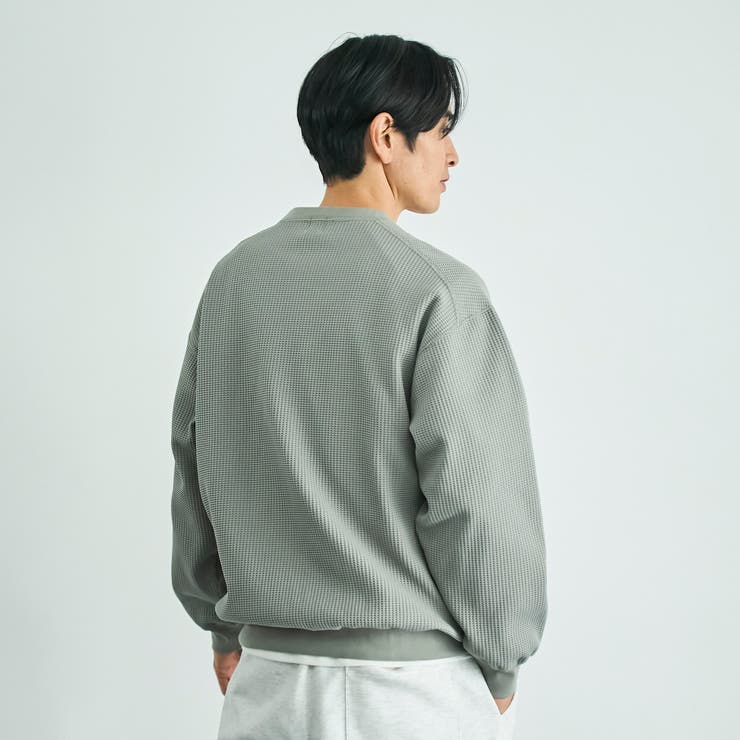 SOLOTEX(R)ヘビーワッフルクルーネック | coen【men】 | 詳細画像13 