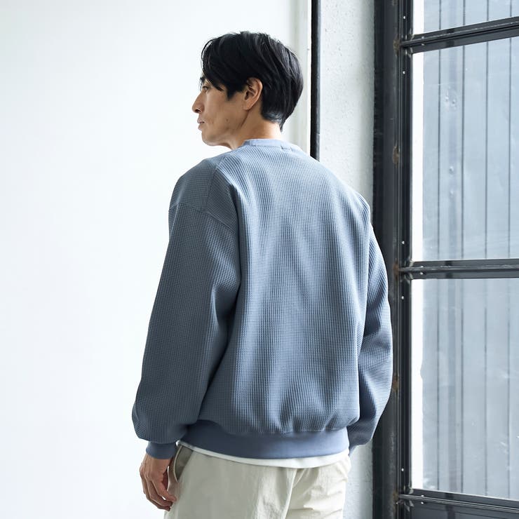 SOLOTEX(R)ヘビーワッフルクルーネック | coen【men】 | 詳細画像23 