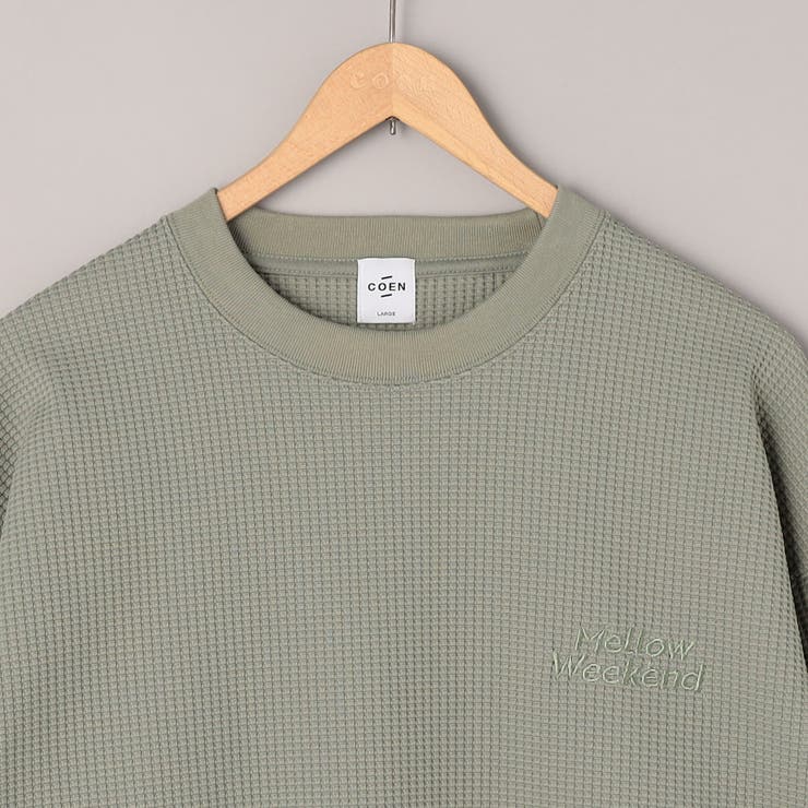 SOLOTEX(R)ヘビーワッフルクルーネック | coen【men】 | 詳細画像29 