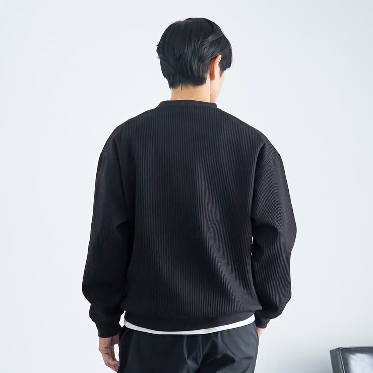 SOLOTEX(R)ヘビーワッフルクルーネック | coen【men】 | 詳細画像8 