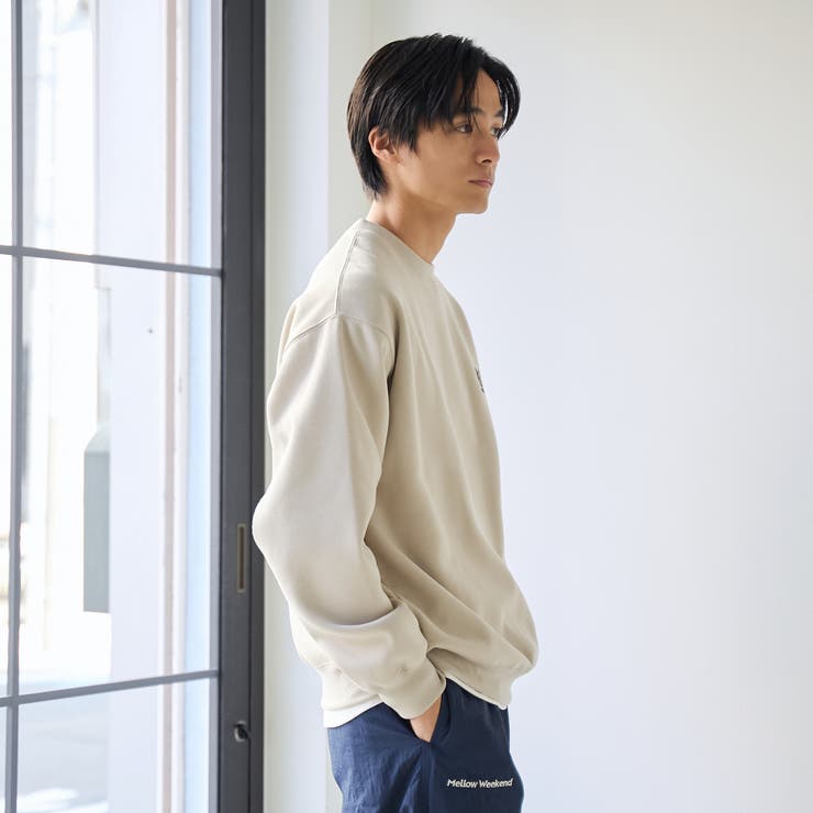 ドッグシシュウクルーネックスウェット【保温性】 | coen【men】 | 詳細画像19 