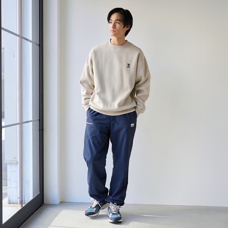 ドッグシシュウクルーネックスウェット【保温性】 | coen【men】 | 詳細画像22 