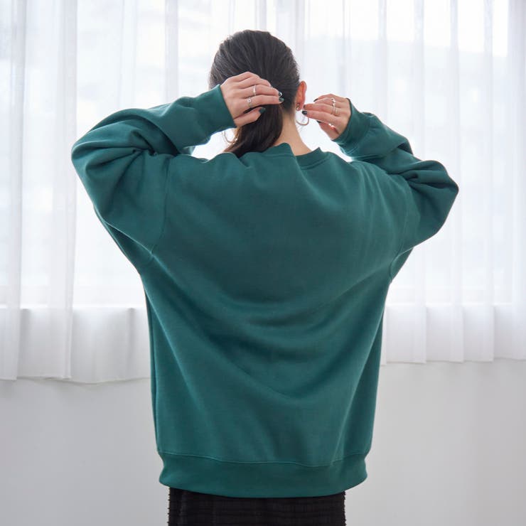 ドッグシシュウクルーネックスウェット【保温性】 | coen【men】 | 詳細画像28 