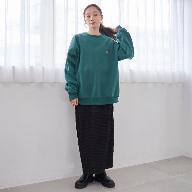 ドッグシシュウクルーネックスウェット【保温性】 | coen【men】 | 詳細画像29 