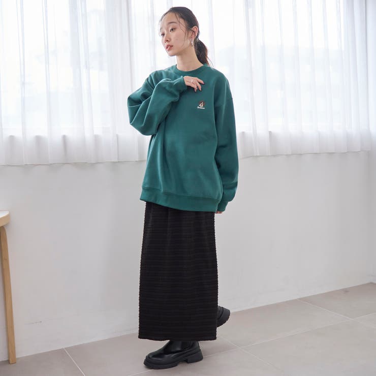 ドッグシシュウクルーネックスウェット【保温性】 | coen【men】 | 詳細画像30 