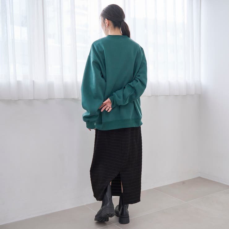 ドッグシシュウクルーネックスウェット【保温性】 | coen【men】 | 詳細画像31 