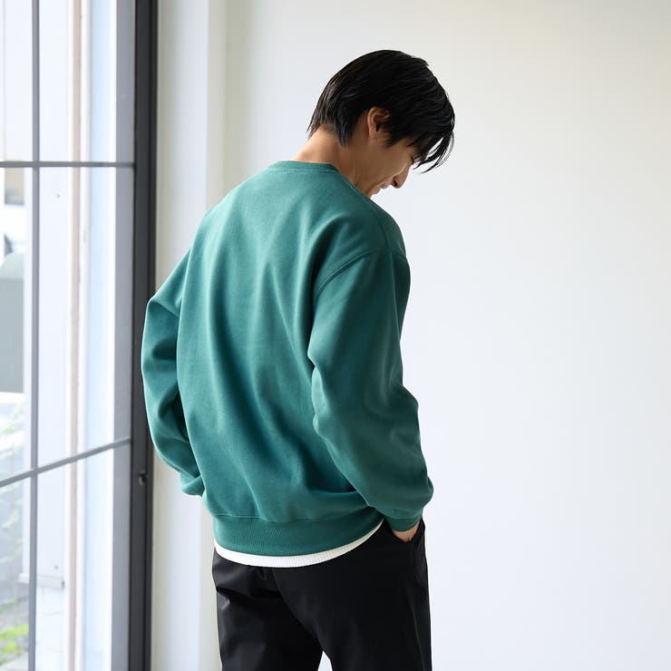 ドッグシシュウクルーネックスウェット【保温性】 | coen【men】 | 詳細画像34 