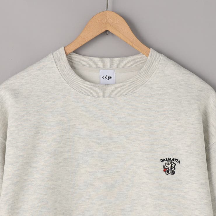 ドッグシシュウクルーネックスウェット【保温性】 | coen【men】 | 詳細画像40 