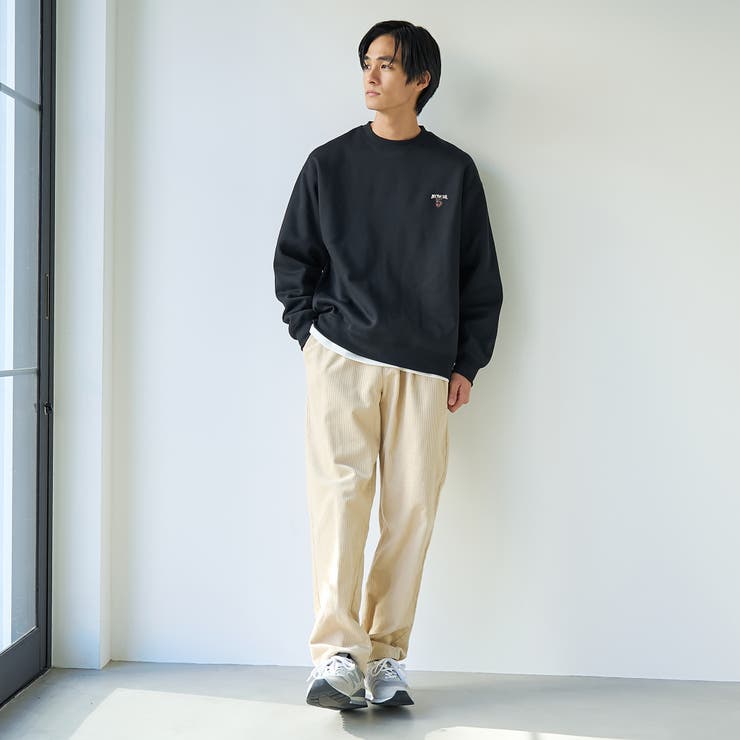 ドッグシシュウクルーネックスウェット【保温性】 | coen【men】 | 詳細画像6 