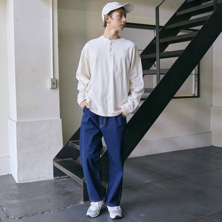 SMITH'S（スミス）別注ヘンリーネックTシャツ | coen【men】 | 詳細画像2 