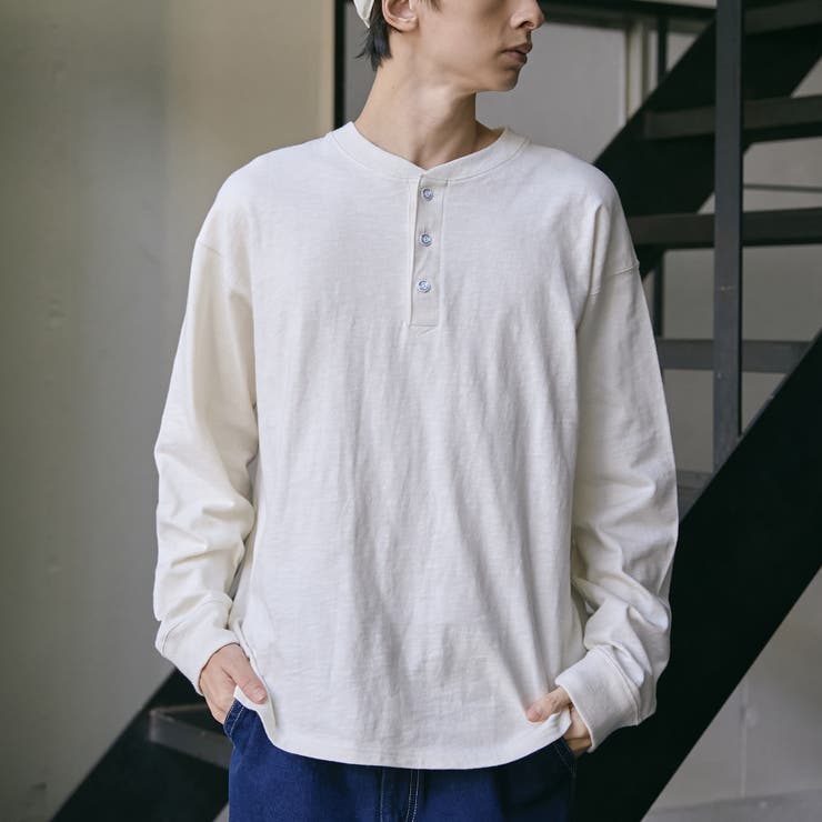 OFF WHITE | SMITH'S（スミス）別注ヘンリーネックTシャツ | coen【men】