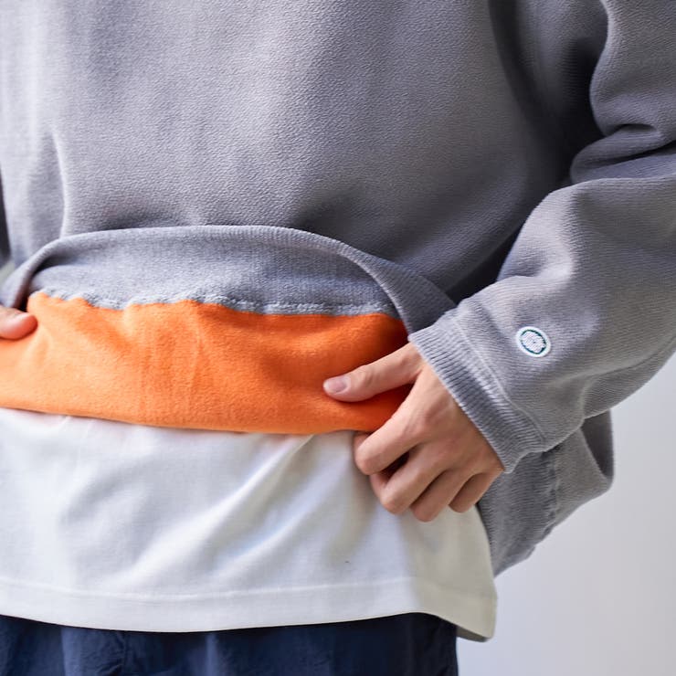 DISCUS （ディスカス）裏フリース 配色プルオーバー | coen【men】 | 詳細画像15 