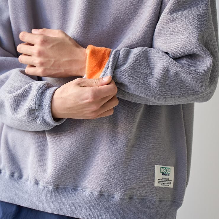 DISCUS （ディスカス）裏フリース 配色プルオーバー | coen【men】 | 詳細画像16 