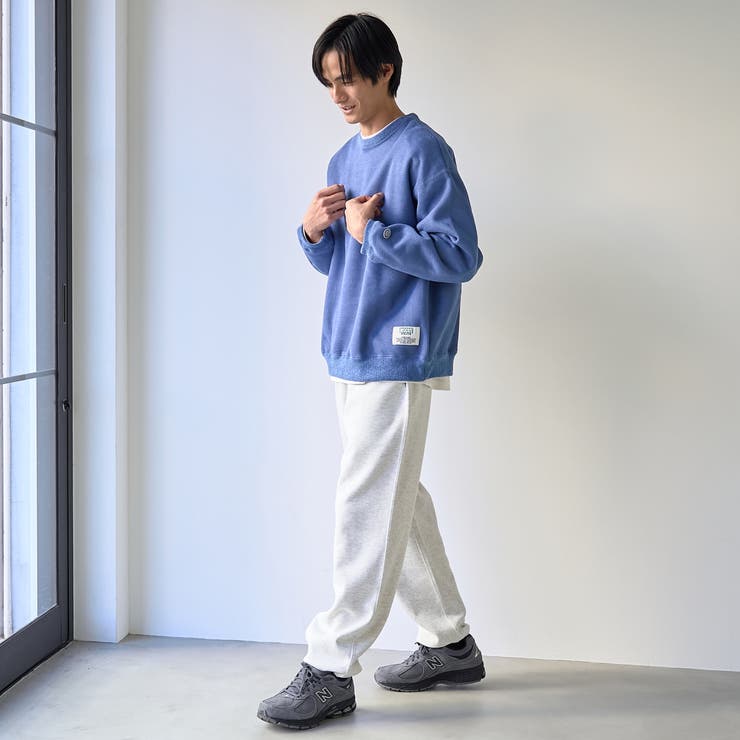 DISCUS （ディスカス）裏フリース 配色プルオーバー | coen【men】 | 詳細画像21 