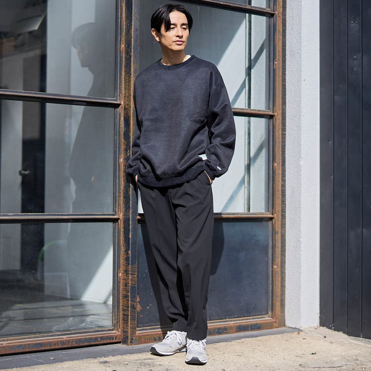 DISCUS （ディスカス）裏フリース 配色プルオーバー | coen【men】 | 詳細画像4 