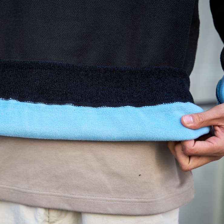 DISCUS （ディスカス）裏フリース 配色プルオーバー | coen【men】 | 詳細画像8 