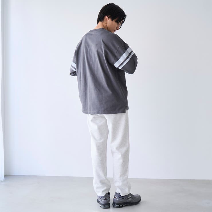 Repurヘビーコットン七分袖フットボールTシャツ【抗菌性、消臭性】 | coen【men】 | 詳細画像10 