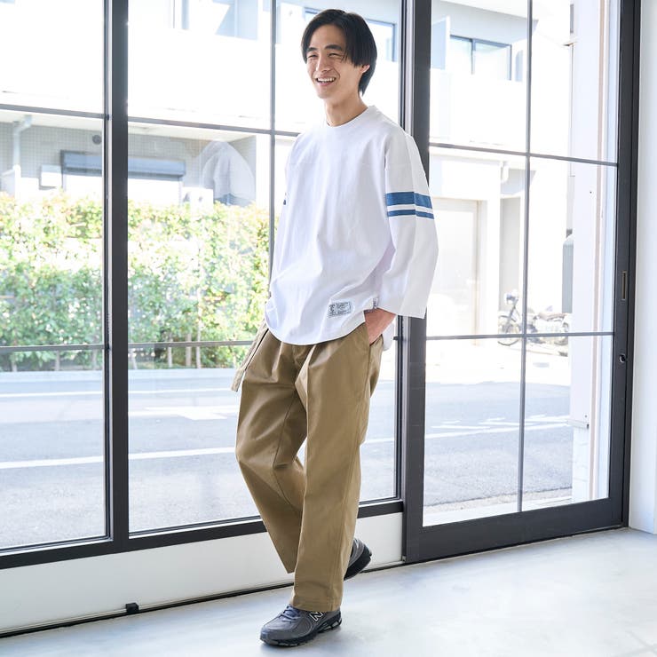 Repurヘビーコットン七分袖フットボールTシャツ【抗菌性、消臭性】 | coen【men】 | 詳細画像3 