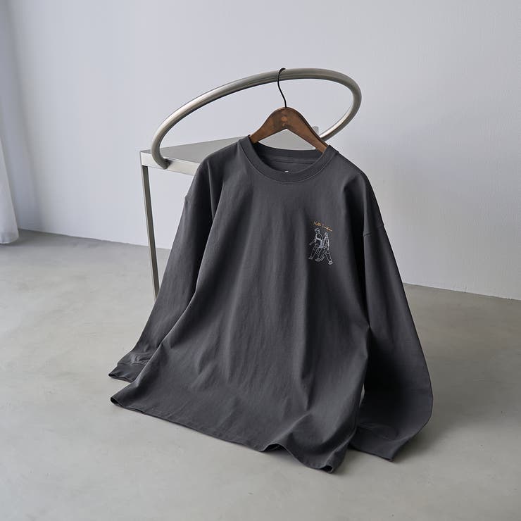 DK.GRAY | KiyokazuTsujino プリントロングスリーブTシャツ | coen【men】