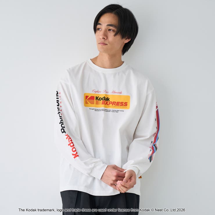 【Kodak/コダック】プリント ロングスリーブTシャツ | coen【men】 | 詳細画像5 