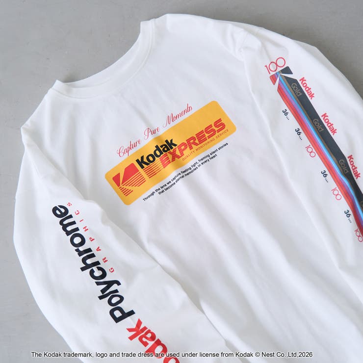 【Kodak/コダック】プリント ロングスリーブTシャツ | coen【men】 | 詳細画像8 
