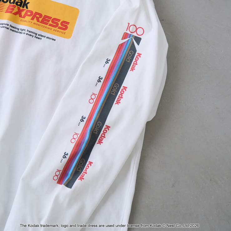【Kodak/コダック】プリント ロングスリーブTシャツ | coen【men】 | 詳細画像9 