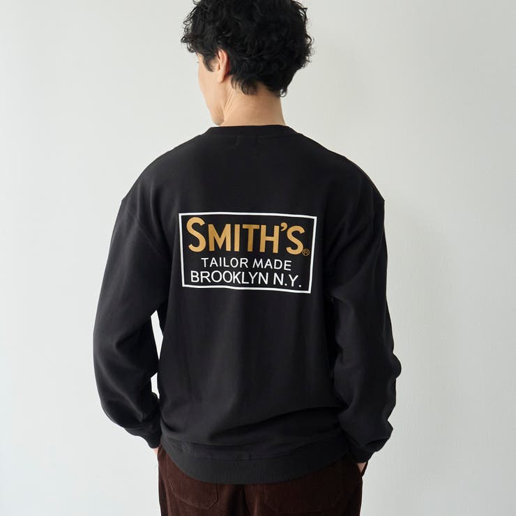 BLACK | SMITH’S（スミス）別注クルーネックスウェット | coen【men】