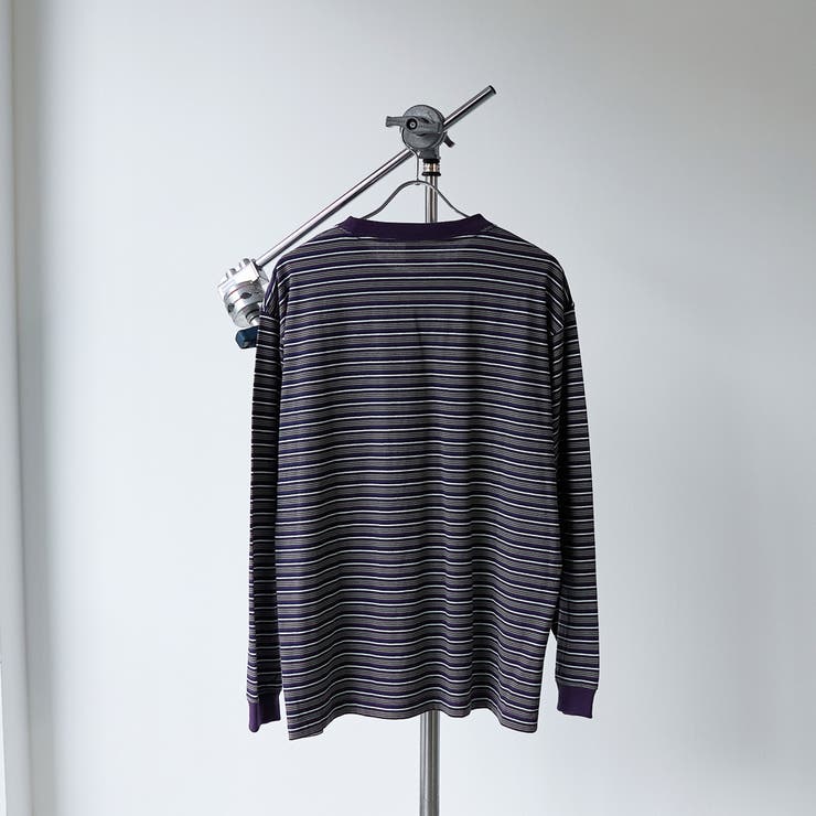 【Tough&Soft】天竺マルチボーダーロングスリーブTシャツ | coen【men】 | 詳細画像24 
