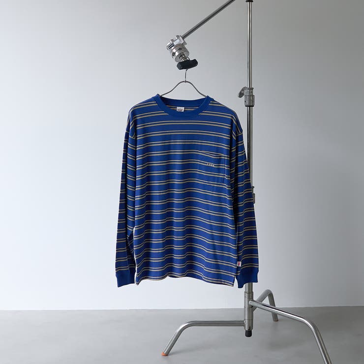 COBALT | 【Tough&Soft】天竺マルチボーダーロングスリーブTシャツ | coen【men】