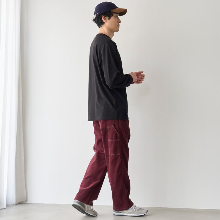 【Tough&Soft】布帛ポケット付き長袖Tシャツ | coen【men】 | 詳細画像10 