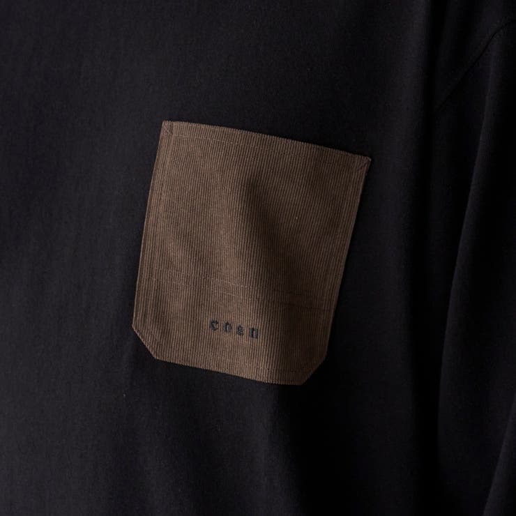 【Tough&Soft】布帛ポケット付き長袖Tシャツ | coen【men】 | 詳細画像14 