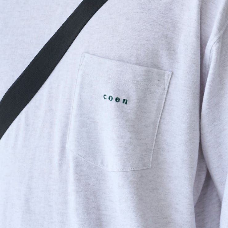 【Tough&Soft】天竺coenロゴ刺繍入り無地長袖Tシャツ | coen【men】 | 詳細画像13 