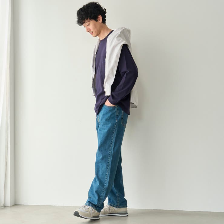 【Tough&Soft】天竺coenロゴ刺繍入り無地長袖Tシャツ | coen【men】 | 詳細画像15 