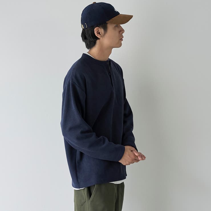 ダブルフェイスレイヤードロングスリーブTシャツ | coen【men】 | 詳細画像15 