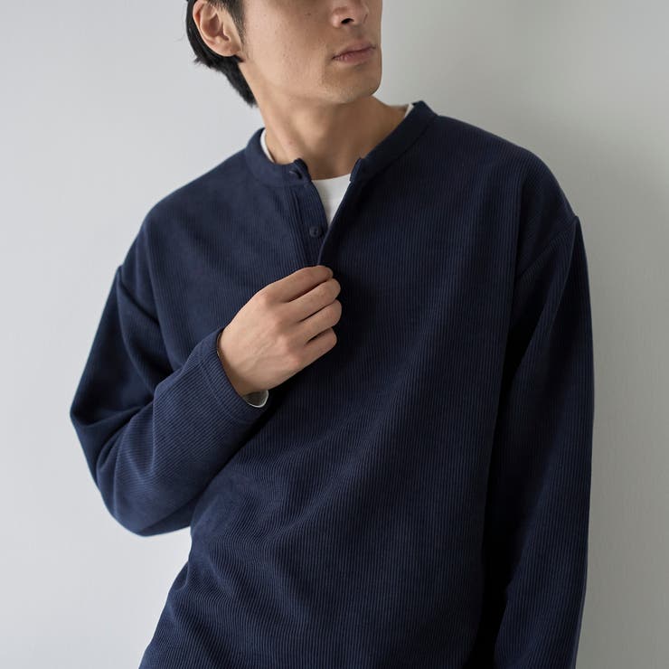 ダブルフェイスレイヤードロングスリーブTシャツ | coen【men】 | 詳細画像17 