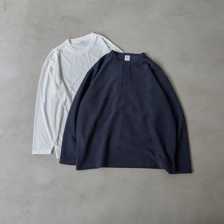 ダブルフェイスレイヤードロングスリーブTシャツ | coen【men】 | 詳細画像20 