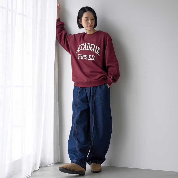 Toughweightプリントクルーネックスウェット | coen【men】 | 詳細画像2 