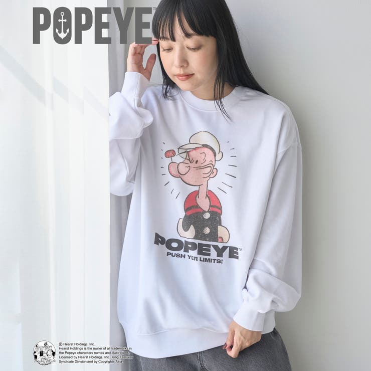POPEYE（TM）（ポパイ）グラフィックプルオーバースウェット | coen【men】 | 詳細画像10 