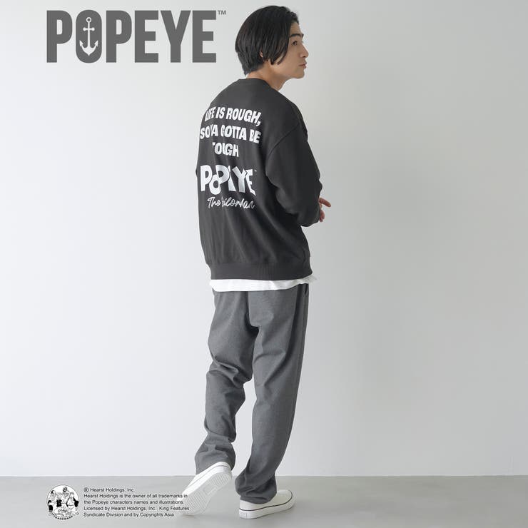 POPEYE（TM）（ポパイ）グラフィックプルオーバースウェット | coen【men】 | 詳細画像3 