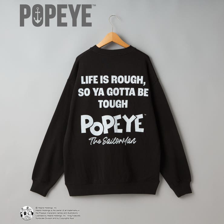 POPEYE（TM）（ポパイ）グラフィックプルオーバースウェット | coen【men】 | 詳細画像13 