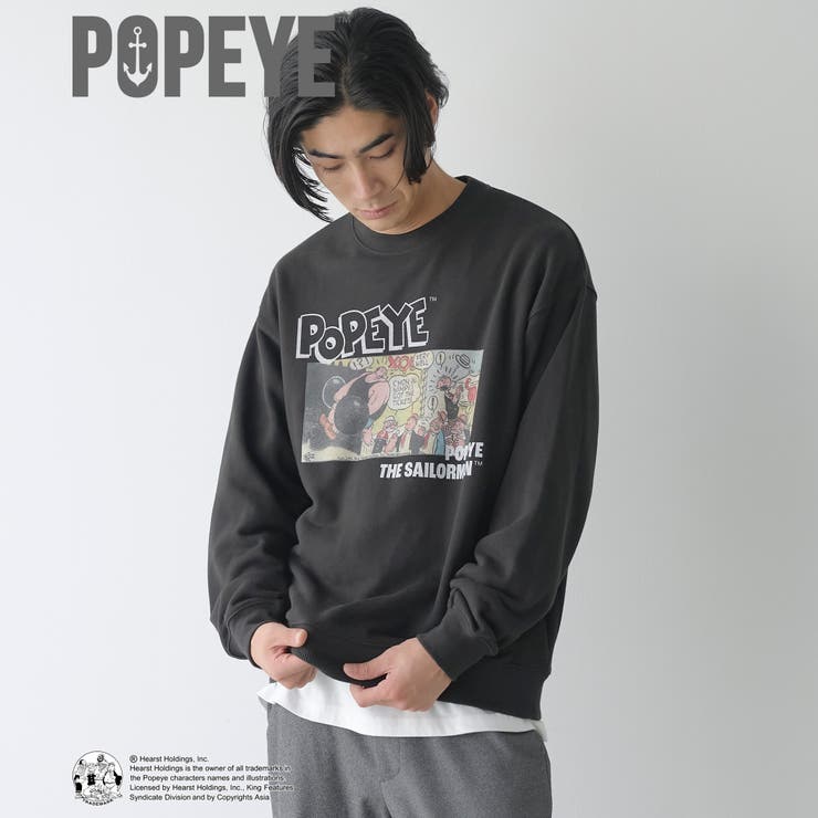 POPEYE（TM）（ポパイ）グラフィックプルオーバースウェット | coen【men】 | 詳細画像4 