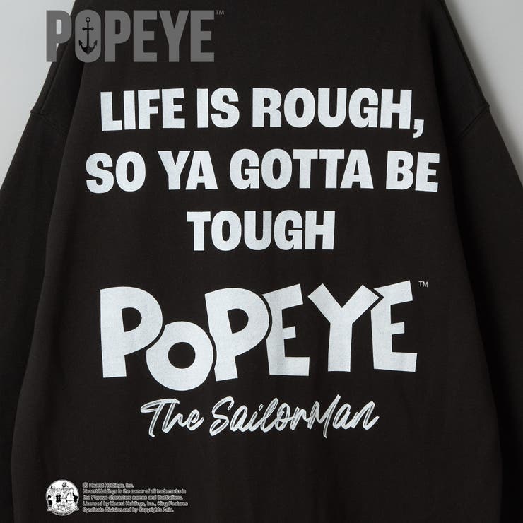 POPEYE（TM）（ポパイ）グラフィックプルオーバースウェット | coen【men】 | 詳細画像18 