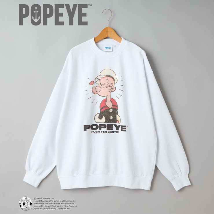 POPEYE（TM）（ポパイ）グラフィックプルオーバースウェット | coen【men】 | 詳細画像20 