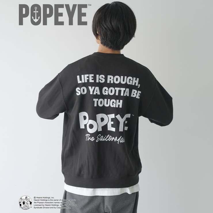 POPEYE（TM）（ポパイ）グラフィックプルオーバースウェット | coen【men】 | 詳細画像6 